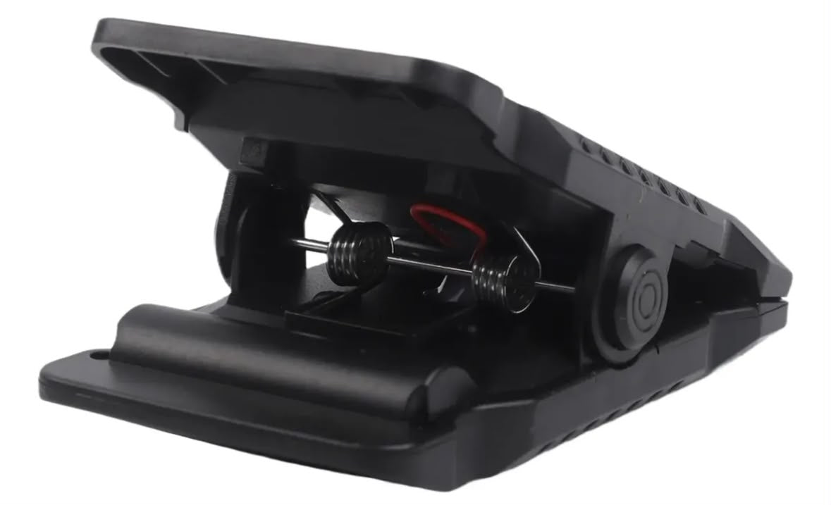 lámpara solar con clip y sensor