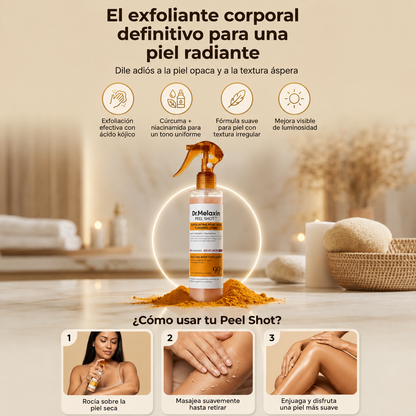Dr. Melaxin — Exfoliante Corporal para una Piel Más Uniforme