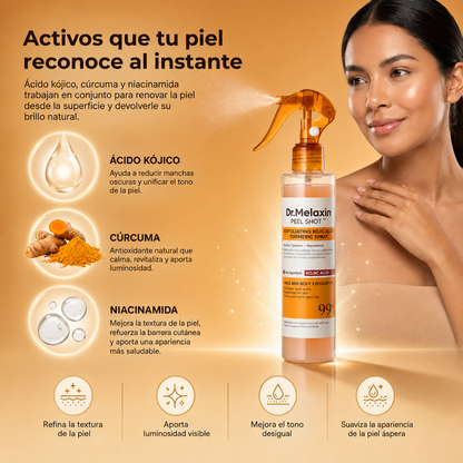 Dr. Melaxin — Exfoliante Corporal para una Piel Más Uniforme